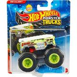 Hot Wheels Monster Trucks 1:64 Arabalar Hw 5 Alarm JHY63 - Siyah - Beyaz