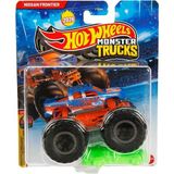 Hot Wheels Monster Trucks 1:64 Arabalar Nissan Frontier KJ82 - Siyah - Beyaz