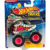 Hot Wheels Monster Trucks 1:64 Arabalar Sneakerhead JHY38 - Siyah - Beyaz