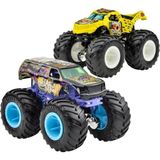 Hot Wheels Monster Trucks 1:64 Güçlü İkili Arabalar Totaled - Crate Danger Fyj64-Hwn57