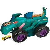 Hot Wheels Monster Trucks Araba Yiyen Mega Wrex Çocuklar İçin Işık ve Sesli Oyun Seti - 1