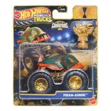 Hot Wheels Monster Trucks Arabalar Trophy Champions Piran-Ahhhh JMV70 - Siyah - Beyaz