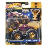 Hot Wheels Monster Trucks Arabalar Trophy Champions Torque Terror JMV67 - Siyah - Beyaz