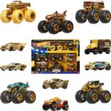 Hot Wheels Monster Trucks Bigfoot Trophy Şampiyonları Araba ve Kamyon Çoklu Arabalar