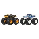 Hot Wheels Monster Trucks Güçlü Ikili 1:64 Arabalar Bigfoot JCC69 - Siyah - Beyaz
