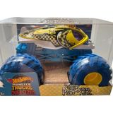 Hot Wheels Monster Trucks Oversızed Piran-Ahhhh Mavi Renk Modeli - Renkli