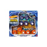 HOT WHEELS Monster Trucks Power Smashers oyuncak araç ve büyük TIR çoklu paketi HYJ29