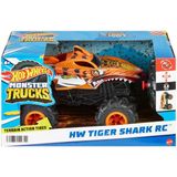 Hot Wheels Monster Trucks RC 1:24 Tiger Shark Uzaktan Kumandalı Araç HNV03