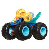Hot Wheels Monster Trucks Renk Değiştiren Araçlar Duck N' Roll JDV92 - Siyah - Beyaz