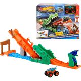 Hot Wheels Monster Trucks Timsahı Devir Oyun Seti JJN45 - Genel - Çok Renkli
