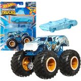Hot Wheels Monster Trucks Ve Araba Seti 1:64 Arabalar 32 Degrees Grh81-Hwn35