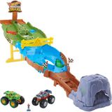 Hot Wheels Monster Trucks Yıkım Pisti 2 Adet 1:64 Ölçekli Oyuncak Arabasıyla Monster Truc