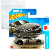 Hot Wheels - Nissan Skyline GT-R [BCNR33] - HW J-Imports 5/10 - HTD96 - Short Card - Godzilla - gri metalik - Mattel 2024 – 1:64