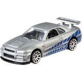 Hot Wheels Nıssan Skyline GT-R (BNR34) Renkli Oyuncak Araba 1:64 Ölçekli Die-Cast Model