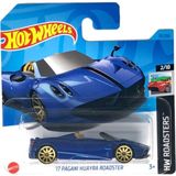 Hot Wheels Oyuncak Araba 3+ Yaş Pagani Huayra Roadster Metal Mavi Renk