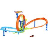 hot wheels oyuncak hızlı fırlatma ve döngü parkuru oyun seti - Yok