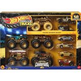 Hot Wheels Oyuncak Monster Trucks Bigfoot Trophy Şampiyonları Araba Ve Kamyon Çoklu Arabalar