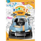 Hot Wheels Parla Çıkartmalı Boyama Kitabı - Tür