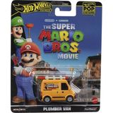 Hot Wheels Pop Culture Plumber Van HXF03 Metal Oyuncak Araba 3+ Yaş İçin Eğlenceli Tasarım