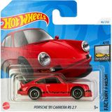 Hot Wheels - Porsche 911 Carrera Rs 2.7 - Factory Fresh 4/10 - Htd08 - Short Card - Kırmızı - Mattel