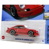 Hot Wheels Porsche 911 Carrera RS 2.7 Oyuncak Araba 3+ Yaş İçin Kırmızı Renkli Detaylar
