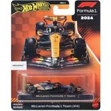 Hot Wheels Premium 2024 Formula 1 - Mclaren F1 Team Lando Norris 4 Turuncu