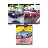 HOT WHEELS Premium 3 lü Set (MazdaRX7-Nissan Skyline GT-R-Nissan 240SX (S14))