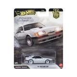 Hot Wheels Premium '84 Ford Mustang SVO Power Trip 1:64 Metal Model Araba Real Riders