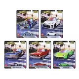 HOT WHEELS Premium Boulevard 5 Araç Set Nissan Skyline R32 Toyota GR Yaris Lamborghini