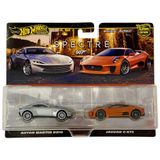 Hot Wheels Premium Car Culture 2'Li Arabalar Aston Martin DB10 - Jaguar C-X75