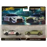 Hot Wheels Premium Car Culture 2'li Arabalar Nissan Gt-r Nismo Gt3 - Nissan Gt-r R35