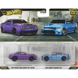 Hot Wheels Premium Car Culture Hot Wheels Premium Car Culture 2018 Dodge Challenger Srt Demon & 2015 Dodge Charger Srt Jhw47 Çok Renkli