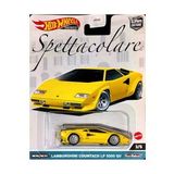 Hot Wheels Premium Car Culture Spettacolare Lamborghini Countach LP 5000 QV FPY86 HKC47 (Sarı)