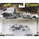 Hot Wheels Premium Car Culture Team Transport Mercedes-Benz 300 Slr / Mercedes Benz Renntransporter