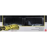 Hot Wheels Premium Collector Sergilenmeye Uygun Setler, 3 Adet 1:64 Ölçekli Araba Ve 1 Adet 1:64 Ölç