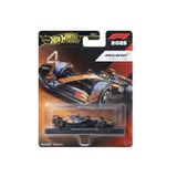 HOT WHEELS Premium F1 2025 McLaren Formula 1 Team No:4 Lando Norris 1:64 Metal Model Araba