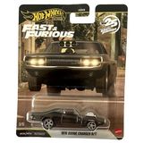 Hot Wheels Premium Fast & Furious 1970 Dodge Charger R/T, Metal, Dominic Toretto Koleksiyonluk Oyuncak Araba, 1/5