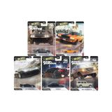 Hot Wheels Premium Fast & Furious 25 Years 5'li Set Dodge Charger Honda Nsx Bmw M5 Siyah
