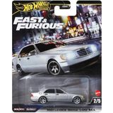 Hot Wheels Premium Fast & Furious Mercedes-Benz 500 Sel Hrt94