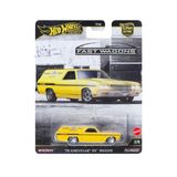 Hot Wheels Premium Fast Wagons - '70 Chevelle SS Wagon Vehicle - Sarı (1/64)