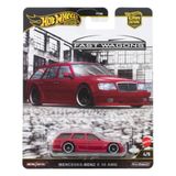 Hot Wheels Premium Fast Wagons - Mercedes-Benz E 36 AMG - Kırmızı (1/64)