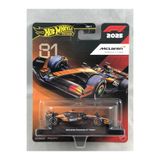 Hot Wheels Premium Formula 1 2025 McLaren F1 Team No:81 Oscar Piastri 1:64 Diecast Model Araba