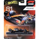 Hot Wheels Premium Formula 1 Yarış Arabası Mclaren Formula 1 Team Jkd88 'oscar Piastri' Çok Renkli