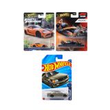 HOT WHEELS Premium McLaren Formula 1+Toyota Supra+Uzun Kart Mercedes-Benz 560 Sec Amg