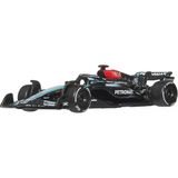 Hot Wheels Premium Mercedes-Amg Petronas Formula 1 2024 Takım Arabası, 1:64 Ölçek, Metal Diecast Mod