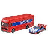Hot Wheels Premium Team Transport HRV44 Car Culture Euro Hauler & 94' Nissan 300 ZX GTS