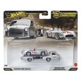 Hot Wheels Premium Team Transport Mercedes-Benz 300 SLR Renntransporter 1:64 FLF56