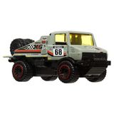 Hot Wheels Pull-Back Speeders 1:43 Arabalar Mercedes-Benz Unimog HYC40 - Siyah - Beyaz