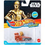 Hot Wheels Racer Verse, Oyuncak Araba, Çocuk, Metal, Altın, 3+ Yaş, Star Wars, C-3Po, Hkb86-Jbk31