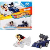 Hot Wheels RacerVerse 2'li Arabalar HRT55-HRT23 Dc Wonder Woman & Batman